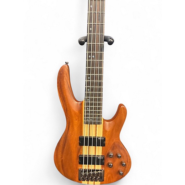 Used ESP LTD B-5 Natural Electric Bass Guitar
