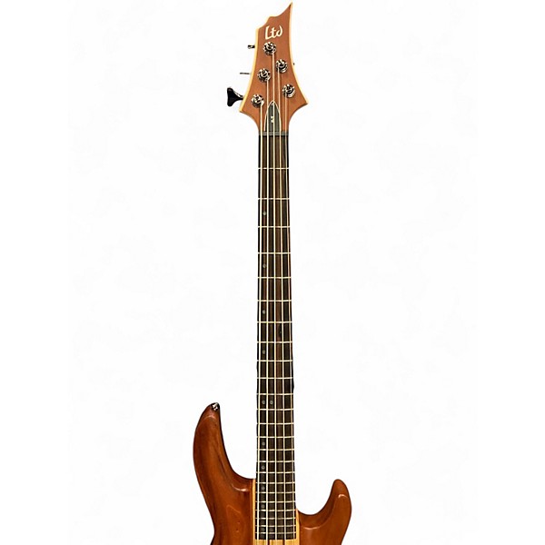 Used ESP LTD B-5 Natural Electric Bass Guitar