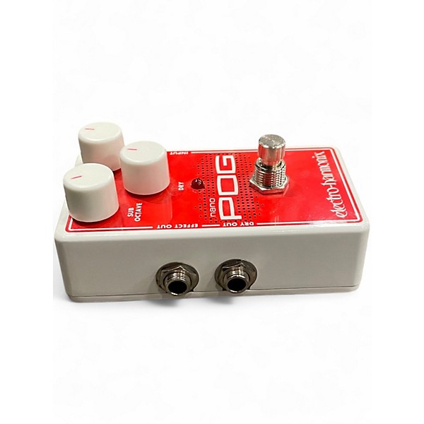 Used Electro-Harmonix Nano POG Polyphonic Octave Generator Effect Pedal