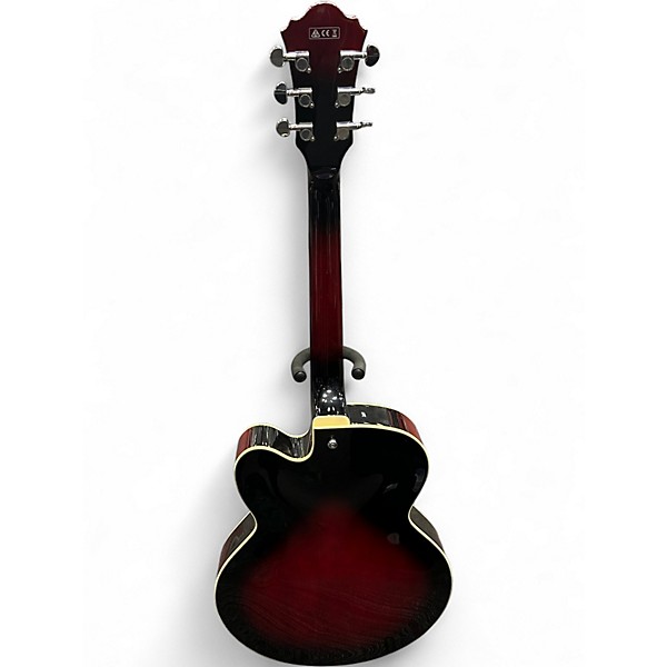 Used Ibanez AF75 -TRS Black Cherry Hollow Body Electric Guitar