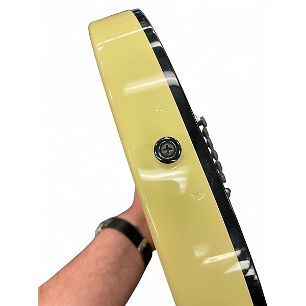 Used 2010s EVH Wolfgang Special Floyd Rose Vintage White Solid Body Electric Guitar