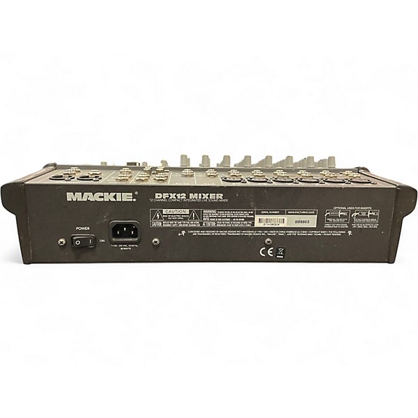 Used Mackie DFX 12 Unpowered Mixer