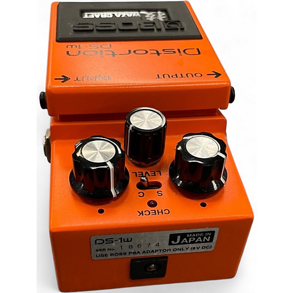 Used BOSS DS1W Effect Pedal