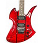 Used B.C. Rich Mockingbird Legacy ST with Floyd Rose Electric Gui Trans Red Solid Body Electric Guitar