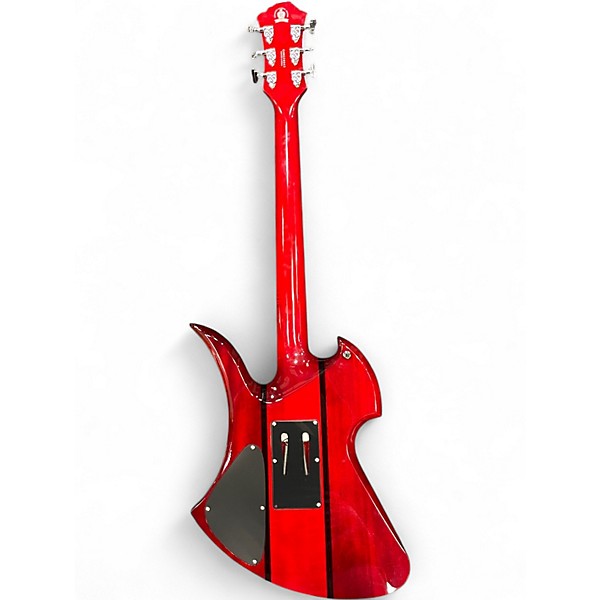 Used B.C. Rich Mockingbird Legacy ST with Floyd Rose Electric Gui Trans Red Solid Body Electric Guitar