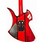 Used B.C. Rich Mockingbird Legacy ST with Floyd Rose Electric Gui Trans Red Solid Body Electric Guitar