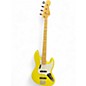 Used Fender 1970S Jazz Bass yellow Electric Bass Guitar thumbnail
