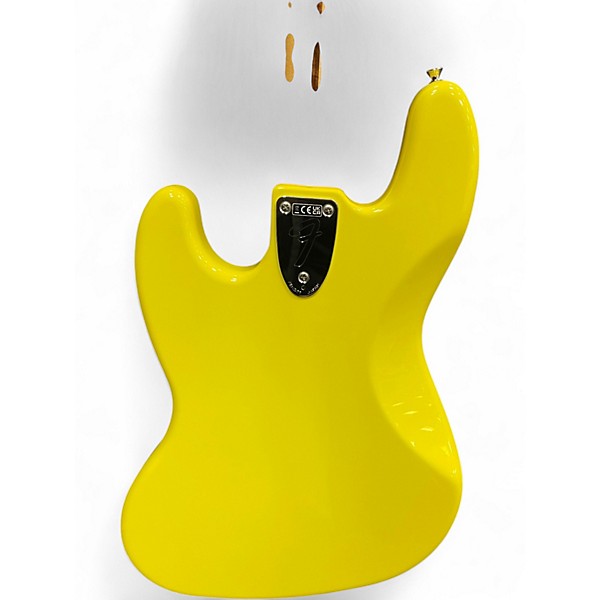 Used Fender 1970S Jazz Bass yellow Electric Bass Guitar