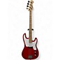 Used Harley Benton PB-50-FR Red Electric Bass Guitar