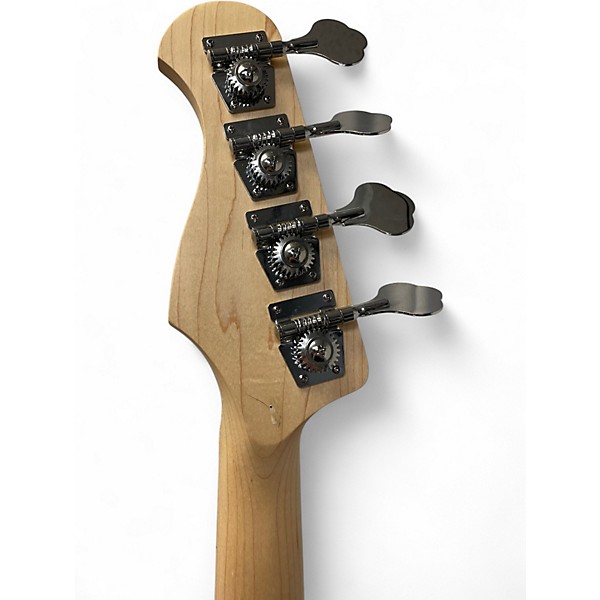 Used Harley Benton PB-50-FR Red Electric Bass Guitar