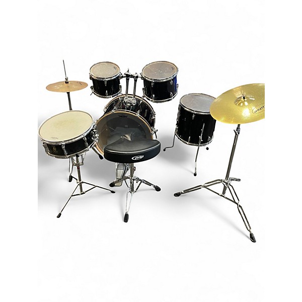 Used Yamaha 5 Piece Rydeen Black Drum Kit
