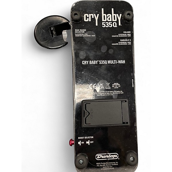 Used Dunlop 535Q Cry Baby Multi-Wah Effect Pedal