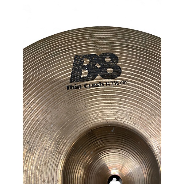 Used SABIAN 14in B8 Thin Crash Cymbal