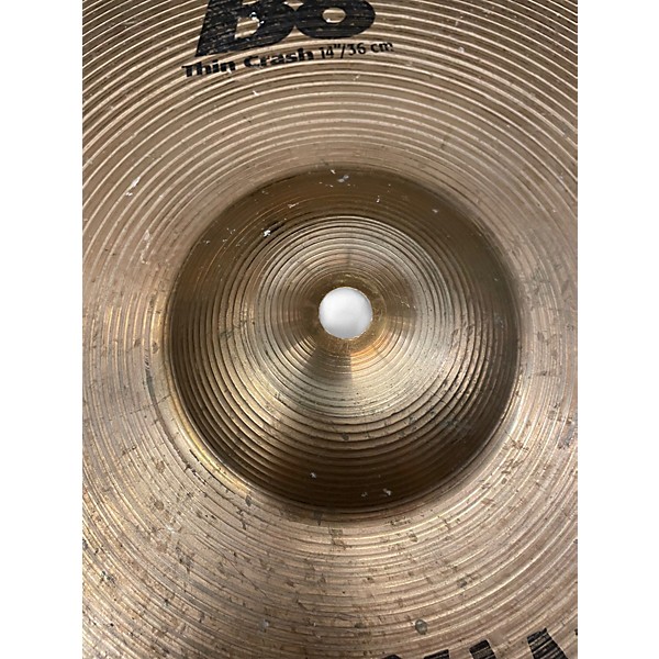 Used SABIAN 14in B8 Thin Crash Cymbal