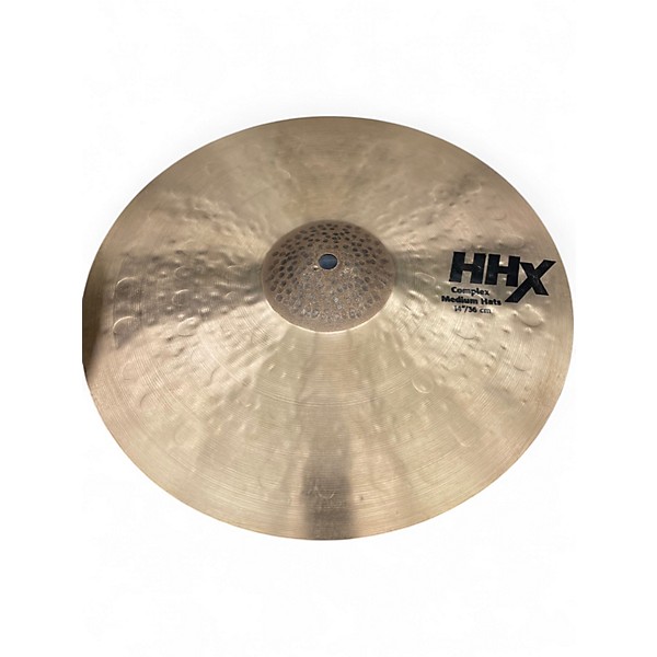 Used SABIAN 14in HHX Complex Medium Pair Cymbal