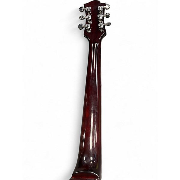 Used Shine T420 Honey Burst Hollow Body Electric Guitar