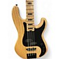 Used Schecter Guitar Research Diamond Series P-4 Natural Electric Bass Guitar