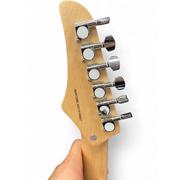 Used Nashville Guitar Works NGW130BL Blue Solid Body Electric Guitar