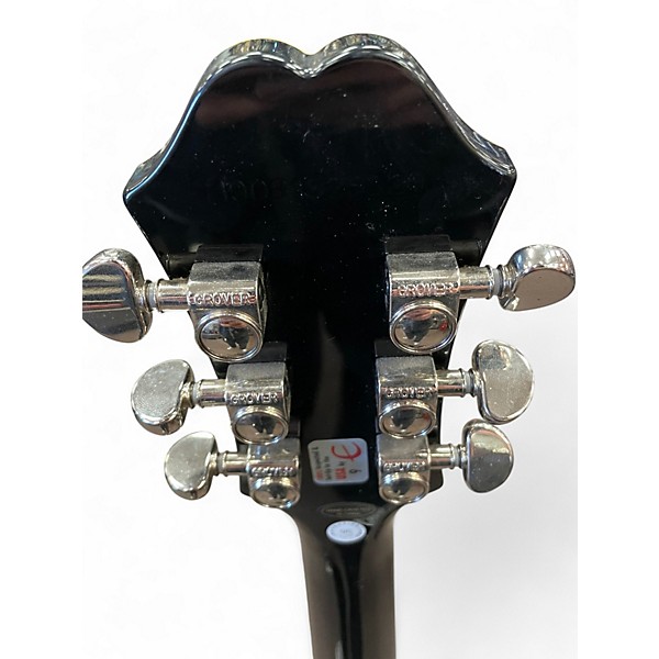 Used Epiphone DC Pro Midnight Ebony Solid Body Electric Guitar