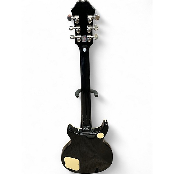 Used Epiphone DC Pro Midnight Ebony Solid Body Electric Guitar