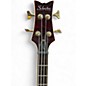 Used Schecter Guitar Research Diamond Series Elite-4 Crimson Red Electric Bass Guitar
