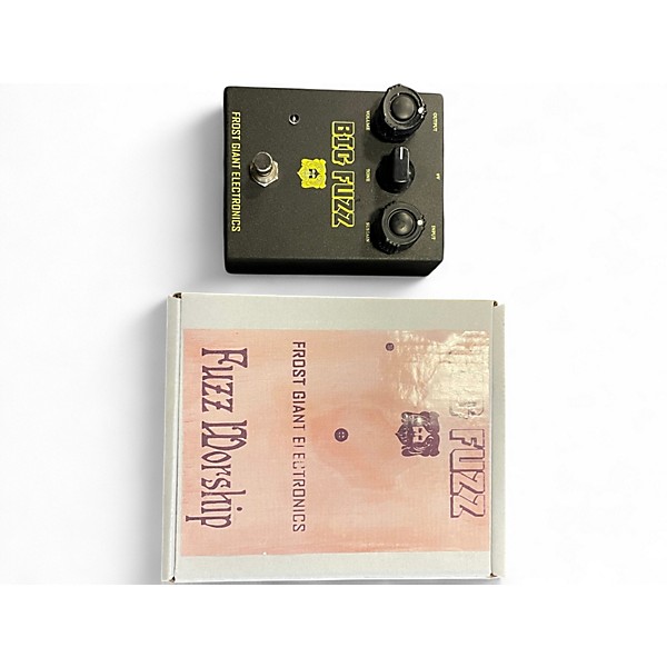 Used Frost Giant Electronics Big Fuzz Black Russian Effect Pedal