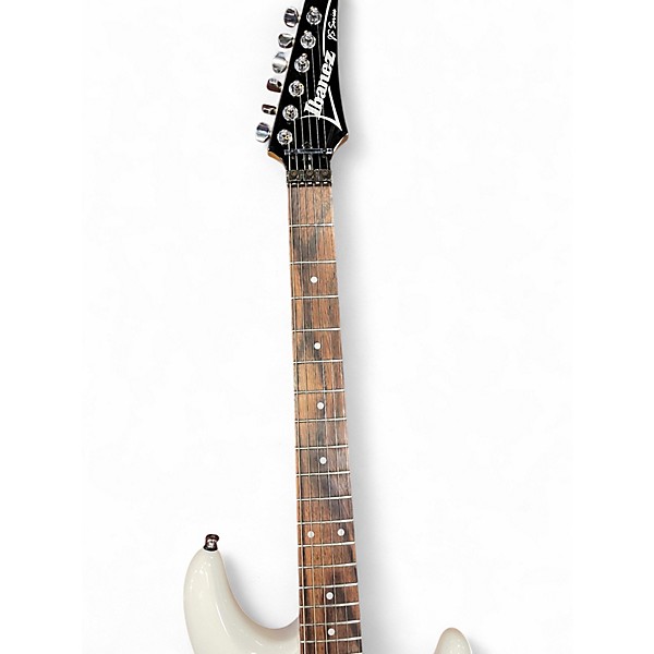 Used Ibanez JS140 White Solid Body Electric Guitar