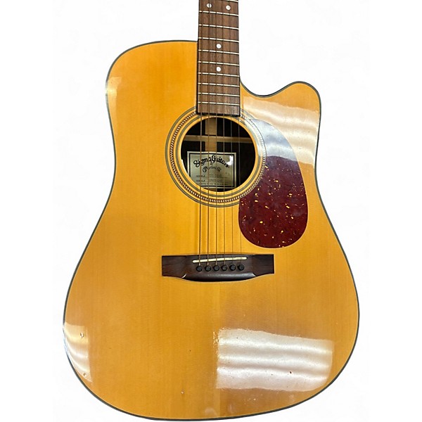 Used SIGMA DR28AE Natural Acoustic Guitar