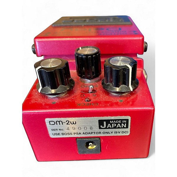Used BOSS DM2W Delay Waza Craft Effect Pedal