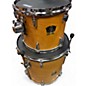Used Yamaha 4 Piece stage custom drum kit Antique Gold Drum Kit