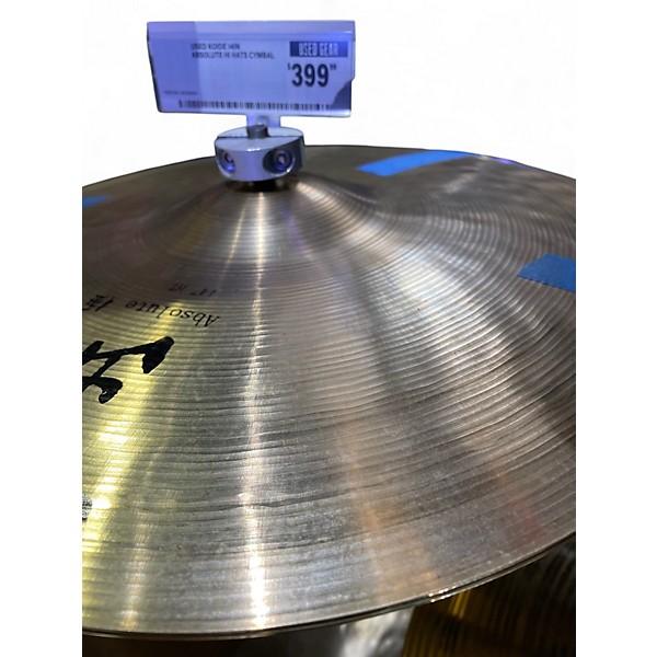 Used Koide 14in Absolute Hi Hats Cymbal