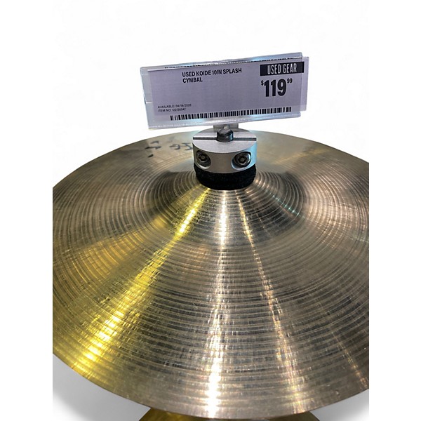 Used Koide 10in Splash Cymbal