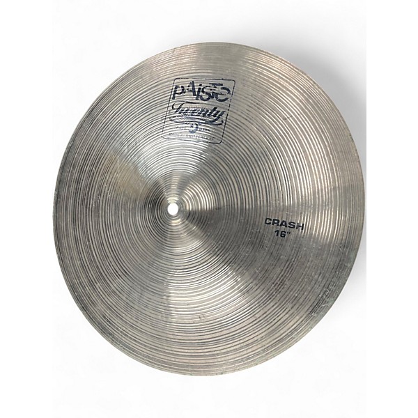Used Paiste 16in TWENTY 16" CRASH Cymbal