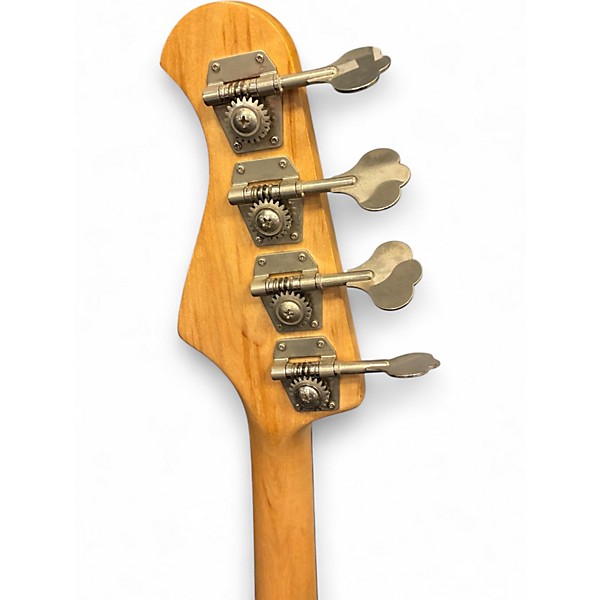 Used Bacchus Universal Series Candy Apple Red Electric Bass Guitar