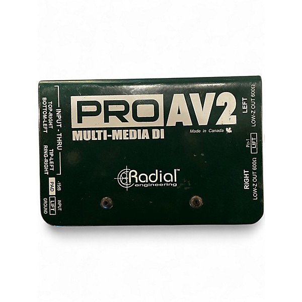 Used Radial Engineering Pro AV2 Direct Box