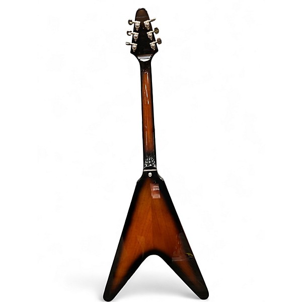Used Epiphone FLYING V 70'S 2 Tone Sunburst Solid Body Electric Guitar