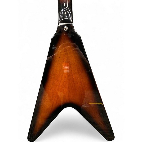 Used Epiphone FLYING V 70'S 2 Tone Sunburst Solid Body Electric Guitar