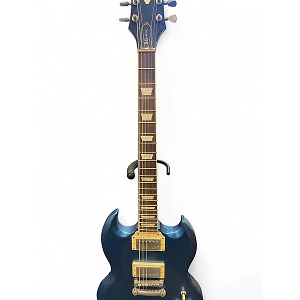Used Epiphone SG Muse Radio Blue Metallic Solid Body Electric Guitar