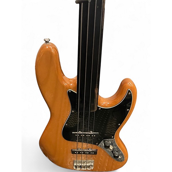 Used Squier Classic Vibe 70s Jazz Bass Natural Electric Bass Guitar
