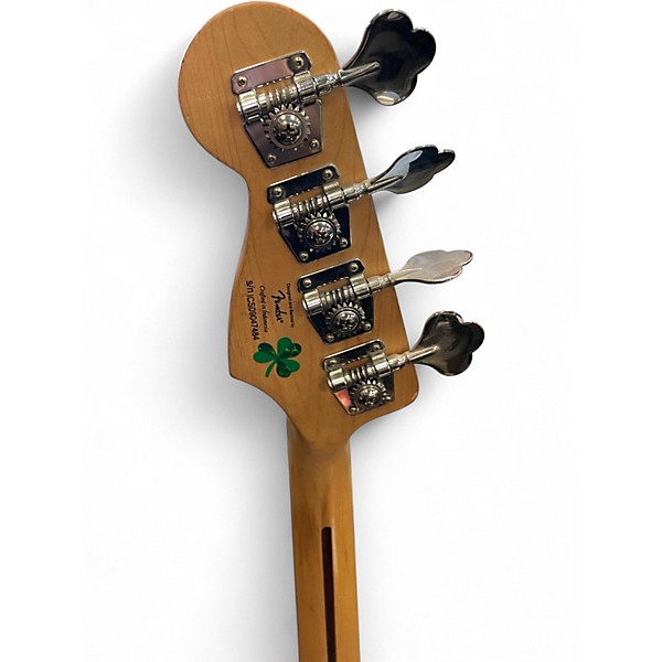 Used Squier Classic Vibe 70s Jazz Bass Natural Electric Bass Guitar