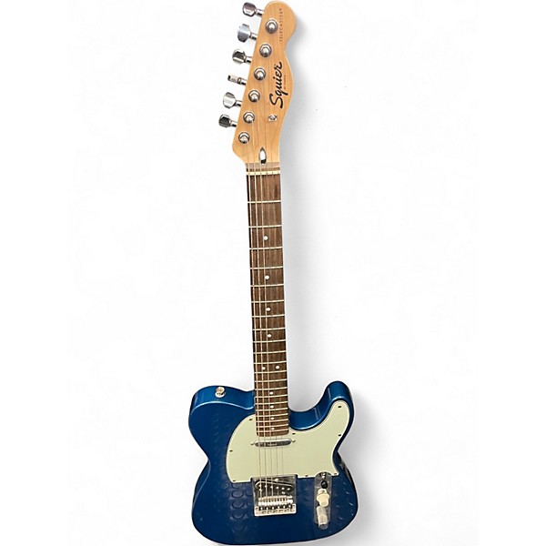 Used Squier Telecaster CALIFORNIA BLUE Solid Body Electric Guitar