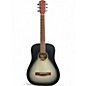 Used Fender FA-15 MNLT Black and White Acoustic Guitar thumbnail