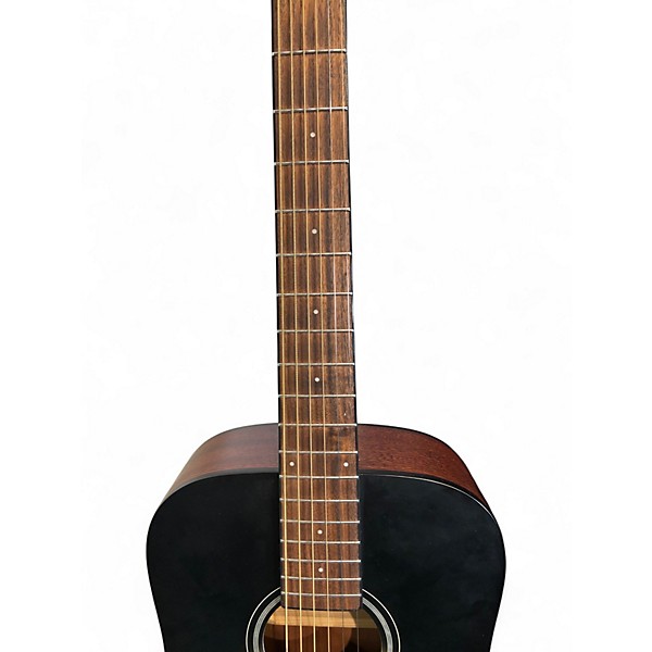 Used Fender FA-15 MNLT Black and White Acoustic Guitar