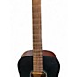 Used Fender FA-15 MNLT Black and White Acoustic Guitar