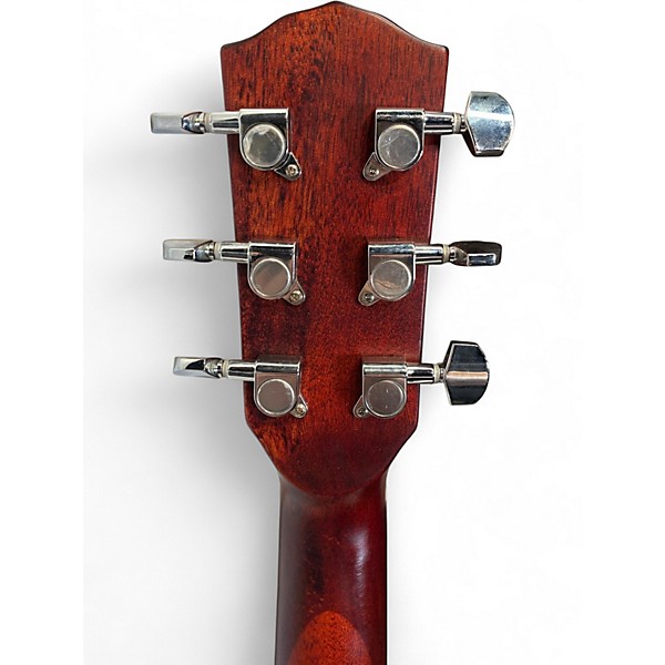 Used Fender FA-15 MNLT Black and White Acoustic Guitar