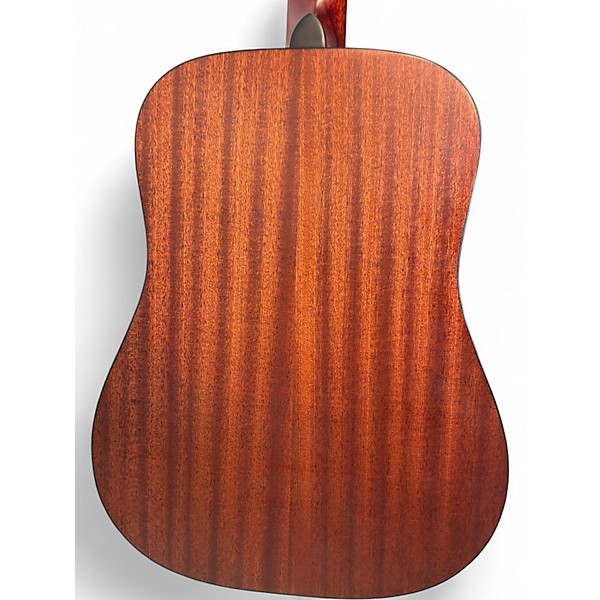 Used Fender FA-15 MNLT Black and White Acoustic Guitar