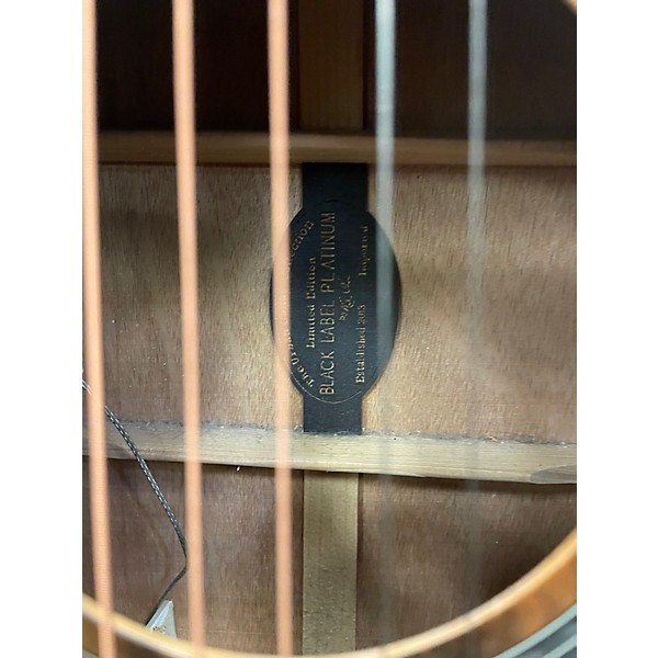 Used Keith Urban Black Label Platinum Natural Acoustic Guitar