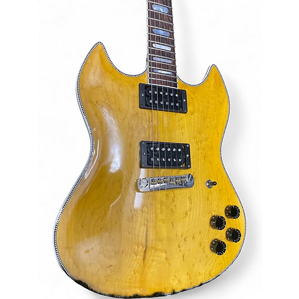 Used 2021 Seger Guitars YG DELUXE Amber Solid Body Electric Guitar