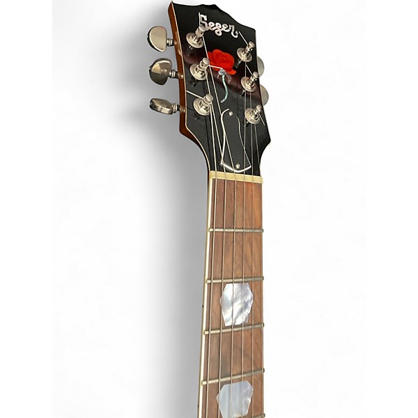 Used 2021 Seger Guitars YG DELUXE Amber Solid Body Electric Guitar