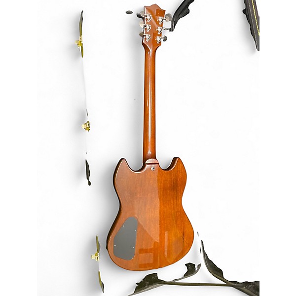 Used 2021 Seger Guitars YG DELUXE Amber Solid Body Electric Guitar